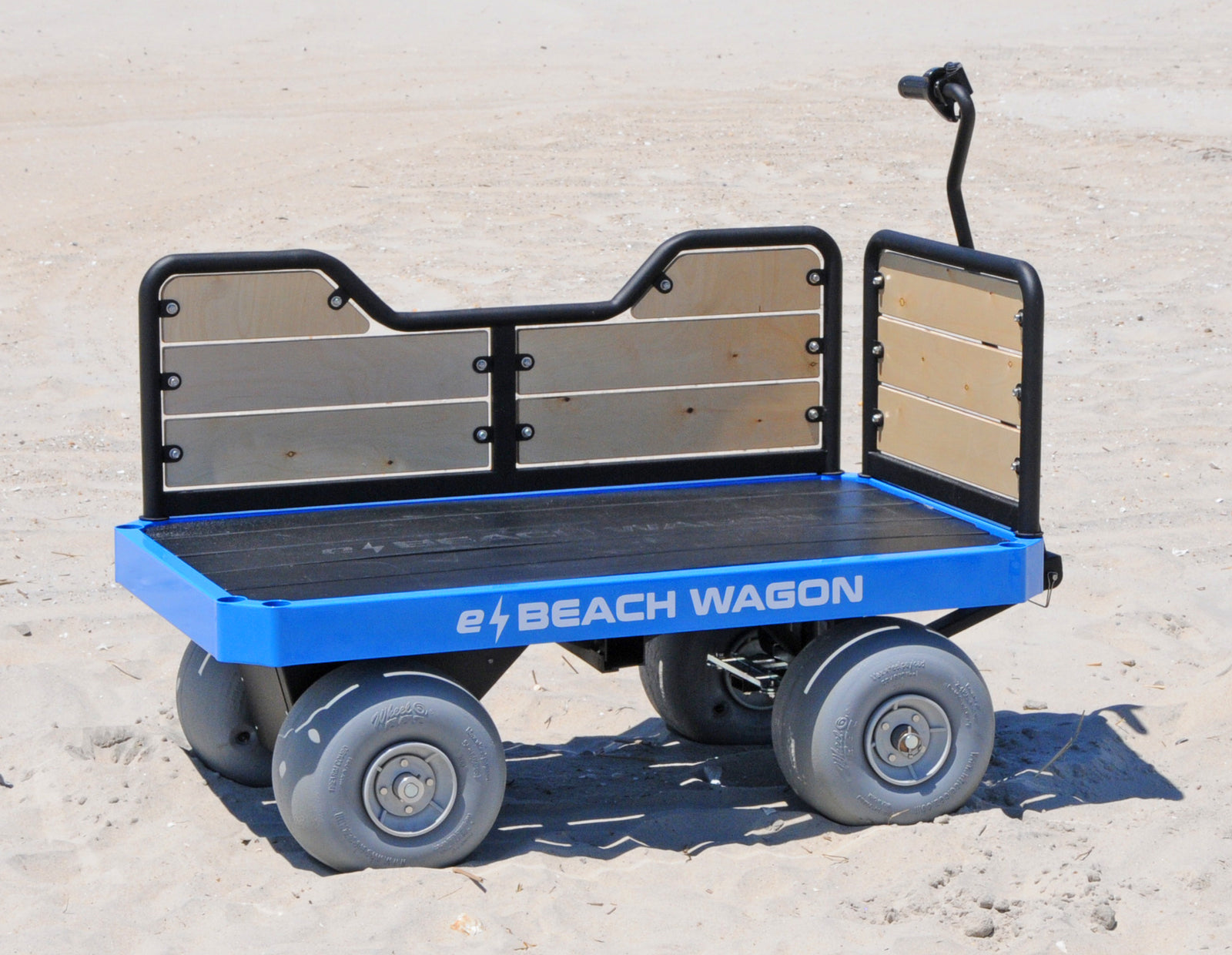 rechargeable motorized beach wagon