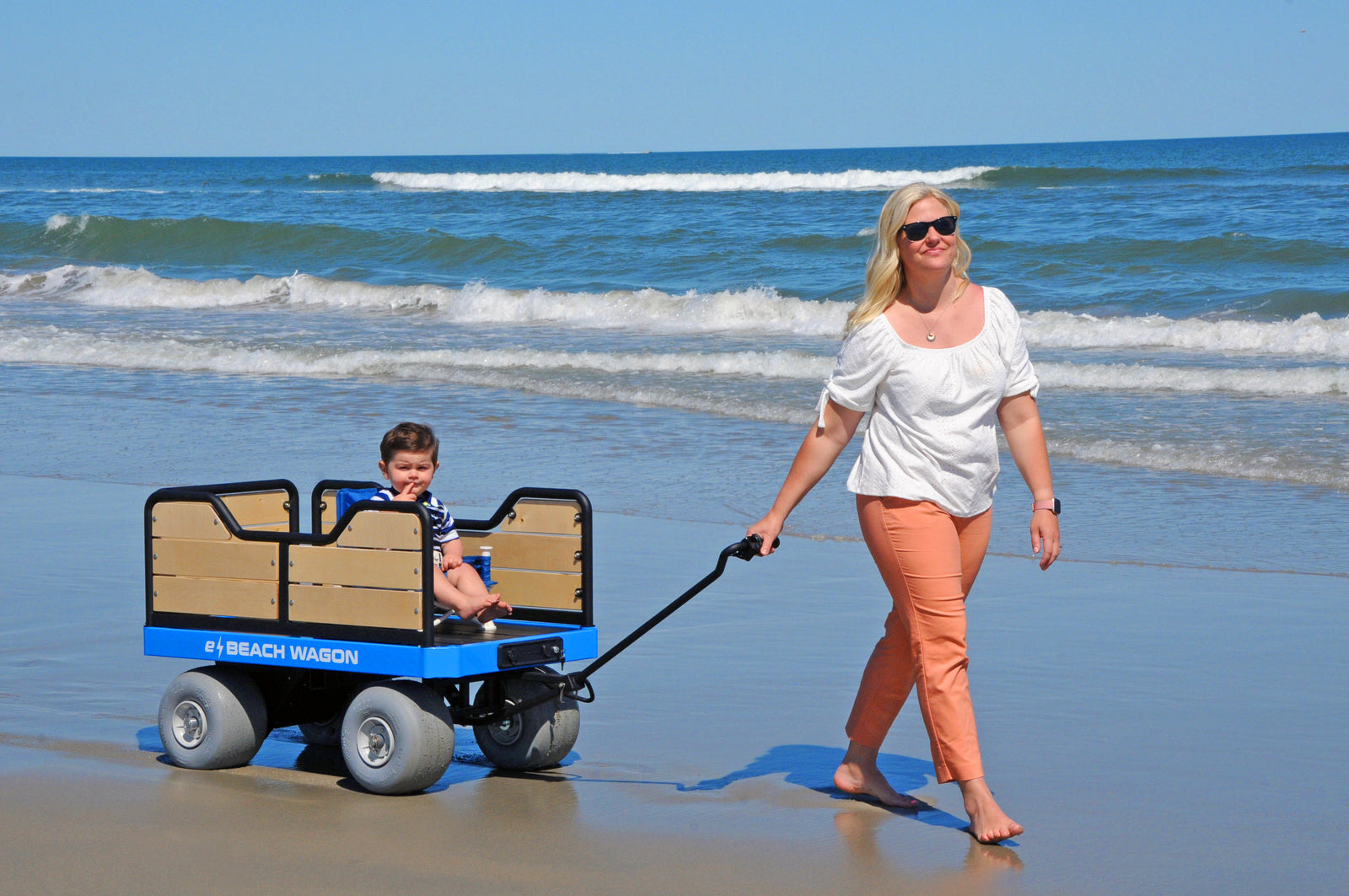 smooth-riding electronic beach wagon