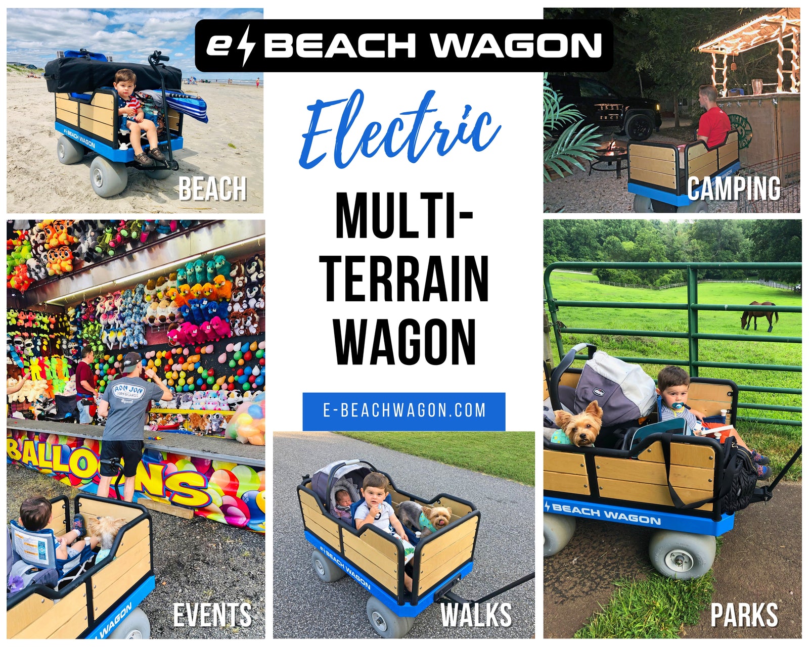 innovative electronic beach wagon