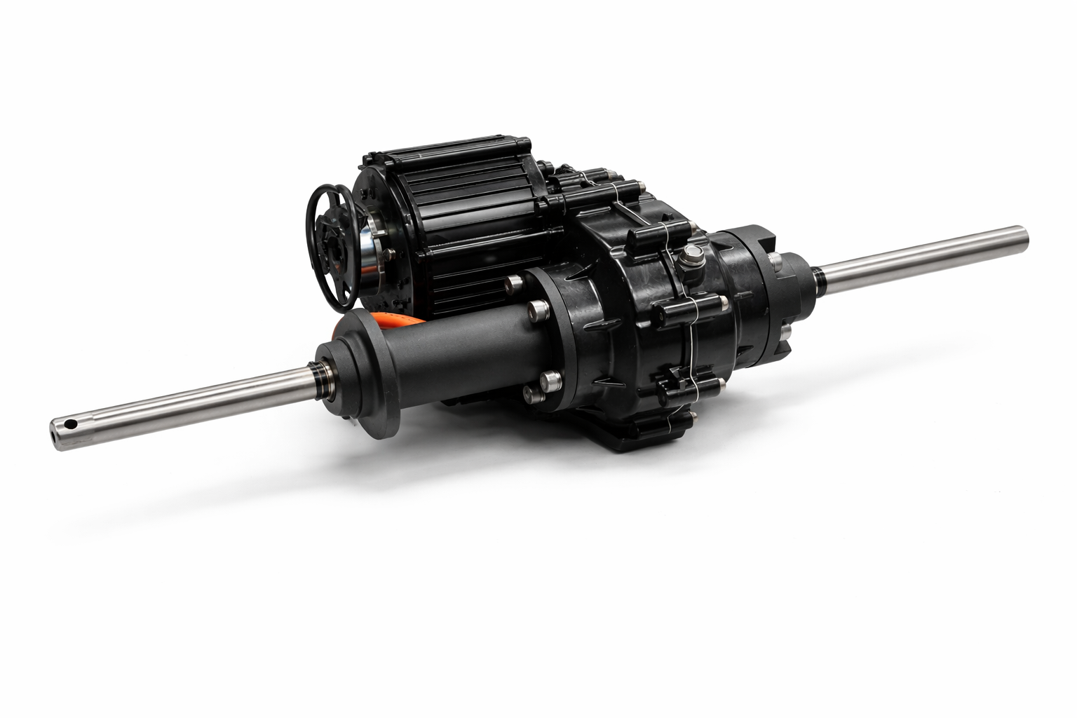 e-Beach Wagon's 48V 800W Motor Transaxle with Integrated Differential