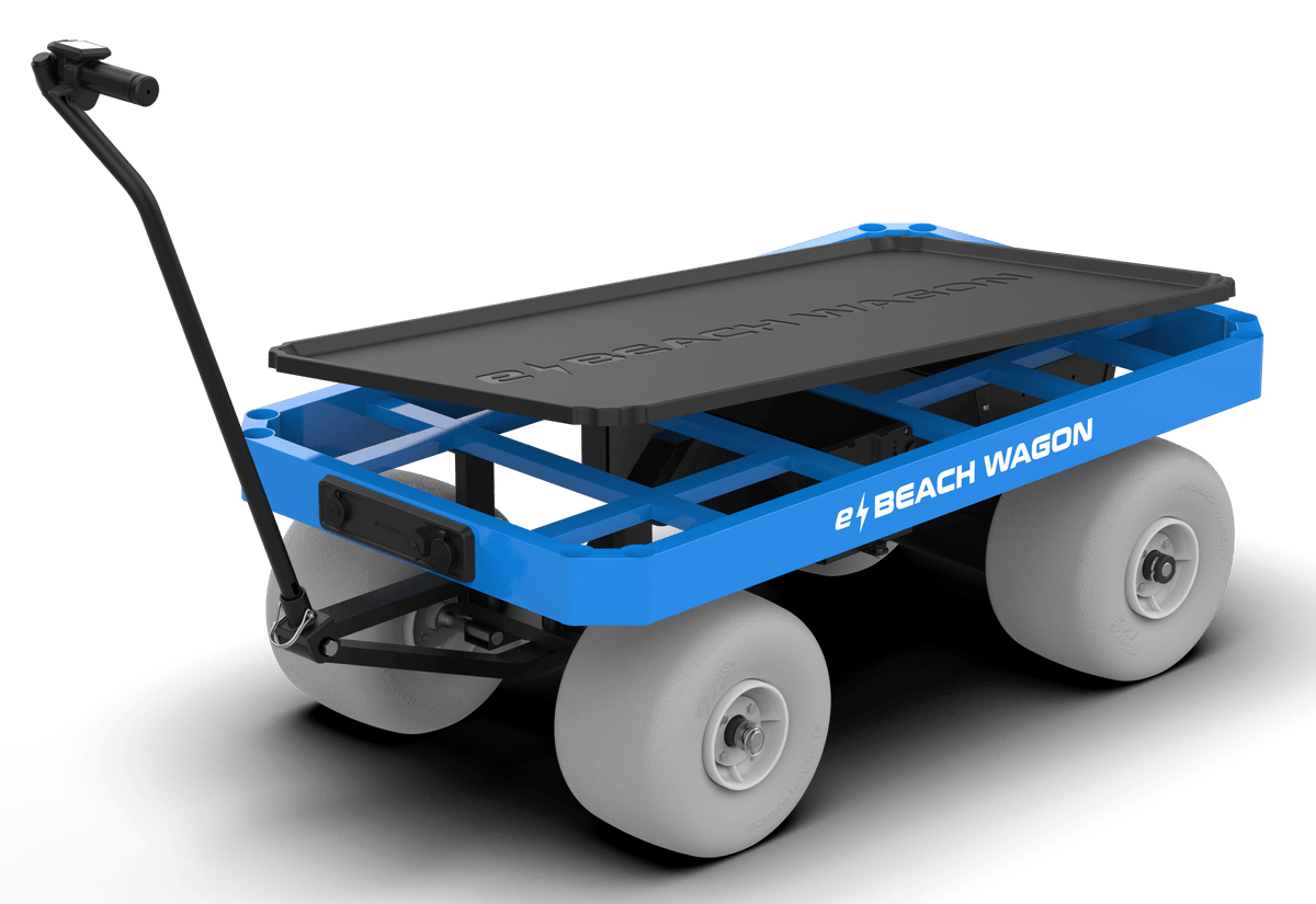 innovative motorized beach cart