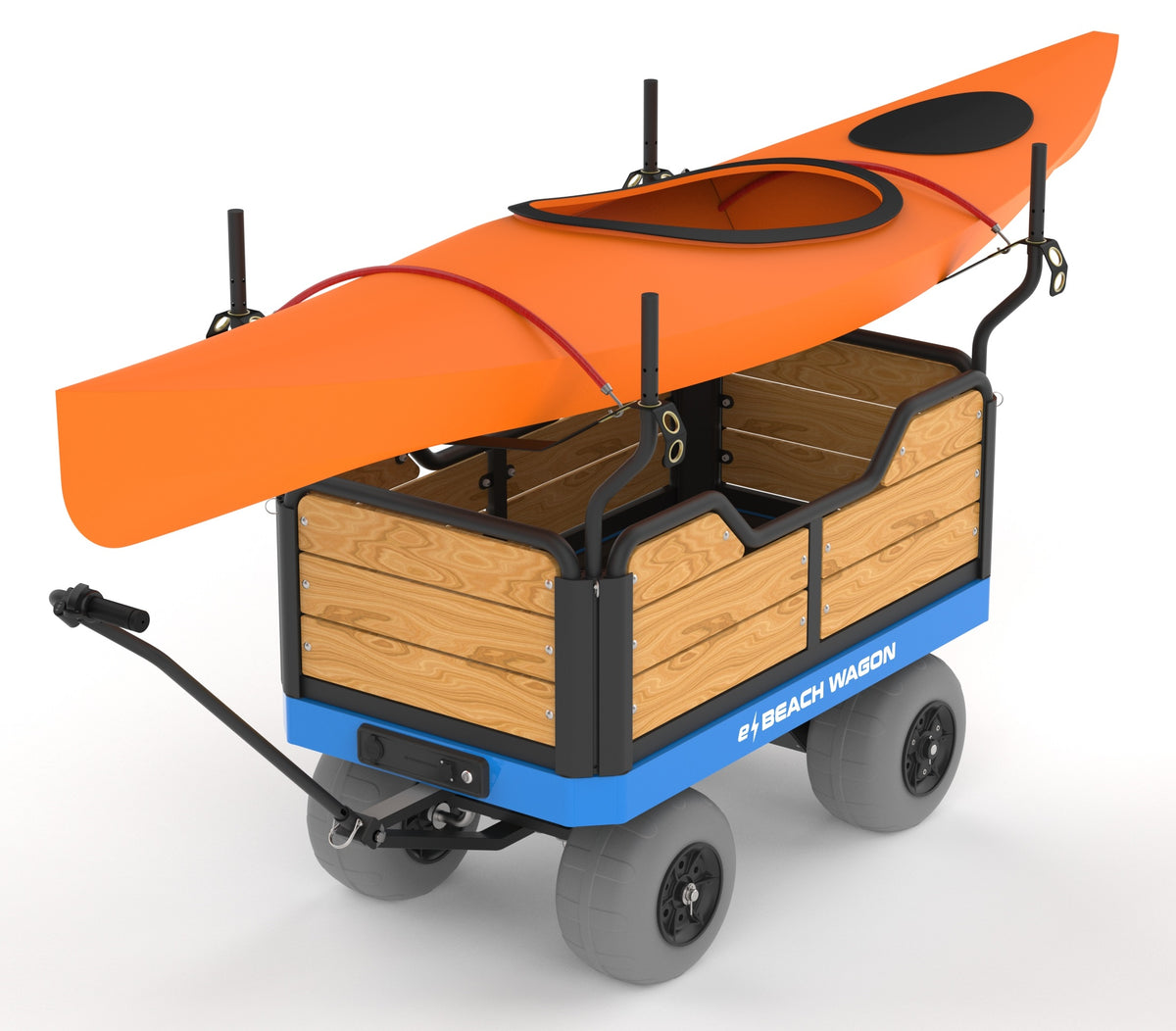 low-maintenance electronic beach wagon