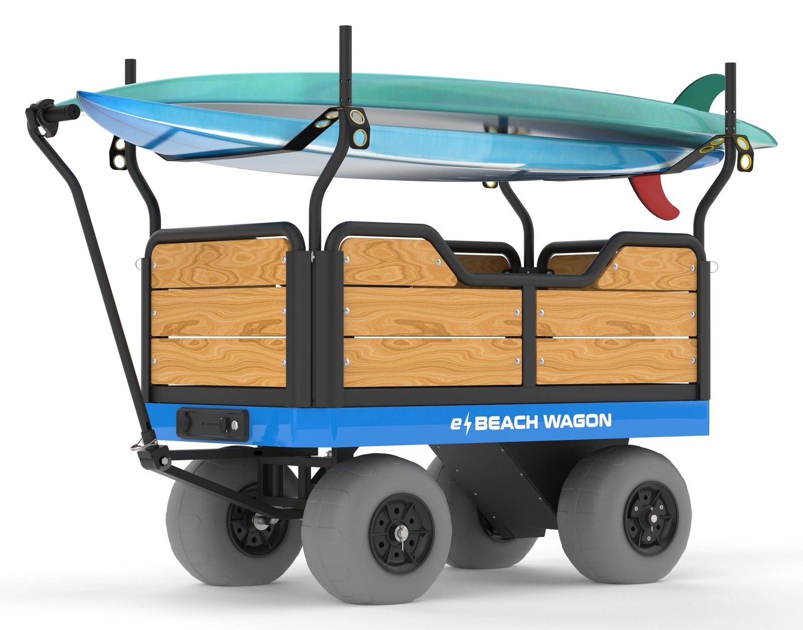 low-maintenance electronic beach wagon